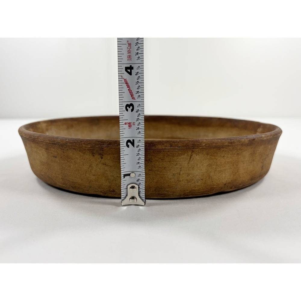 VTG Pampered Chef Family Heritage Stoneware Round Deep Dish Baker Pie Pan 11" - Picture 5 of 9